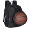 Trouxa impermeável do basquetebol do futebol dos esportes exteriores da mochila do usb do curso feito sob encomenda