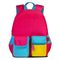 O saco de escola primária de nylon de múltiplos propósitos Backpacks espaço das cores do costume o grande