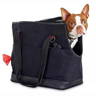 Animal de estimação superior Carry Bag Dog And Cat do curso do ombro da lona
