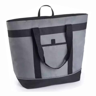 poliéster Tote Thermal Insulated Cooler Bags do fio de mescla 600d para mulheres