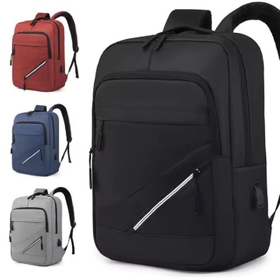 15Saco de viagem de estudante anti-roubo multifuncional de 0,6 polegadas porta USB durável mochila de negócios.