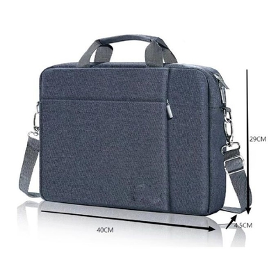 Bolsa de computador portátil de negócios de grande capacidade, resistente ao desgaste, impermeável, fina e leve