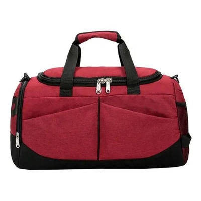 Saco de viagem de fitness à medida Saco de duffel de nylon à prova d'água