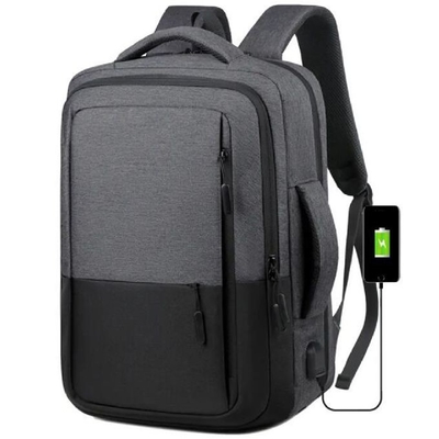 Mochila portátil de negócios confortável com porta de carregamento USB
