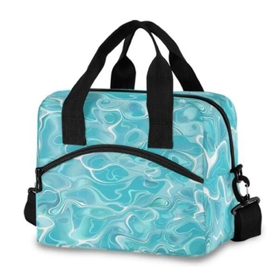 Customize crianças ao ar livre refrigerador térmico comida carregável Tote Saco de almoço isolado