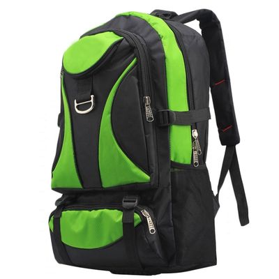 Unisex Nylon Outdoor Sports Bag with Telescope Aluminium Tube Trolley System and Laptop Compartment