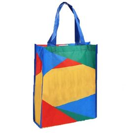 PP que dobram sacos reusáveis não tecidos laváveis duráveis com logotipo personalizado