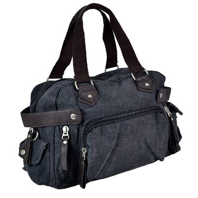 Lona Multifunction Tote Bag For Travel do vintage dos homens