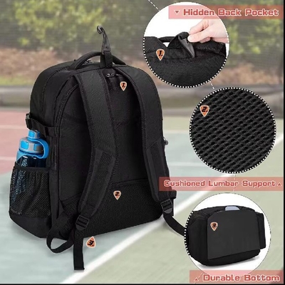 Saco de basquete impermeável personalizado Mochila desportiva com porta-bolas separada e compartimento de sapatos
