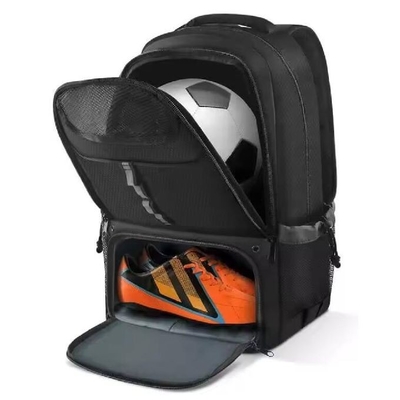 Mochila de Basquetebol Para Meninos Ginásio Esporte Mochila De Futebol Com Bolsa De Malha