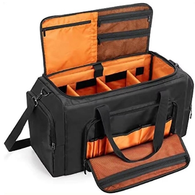 Divisores de compartimento ajustáveis Sneaker Duffle Gym Bags com compartimento de sneaker