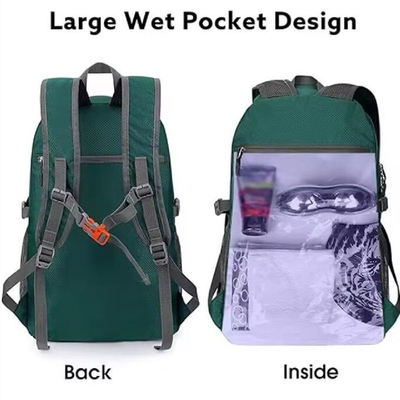 Mochila de montanha personalizada para caminhadas Mochila de viagem para acampamento ao ar livre