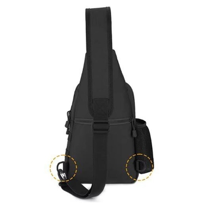 Desporto ao ar livre Viagem Impermeável Oxford Sling Saco de ombro Saco de peito