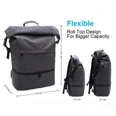 Mochila de bolso de papelão à prova d'água para o exterior