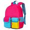O saco de escola primária de nylon de múltiplos propósitos Backpacks espaço das cores do costume o grande