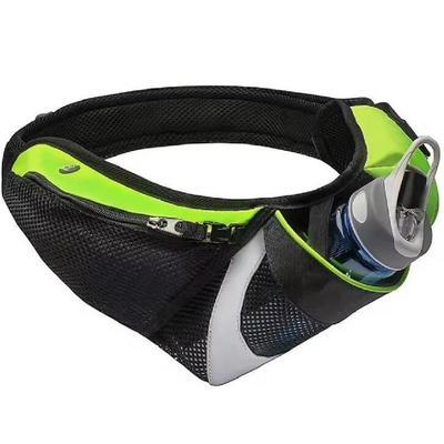 Cinturão de corrida respirável Bolsa de cintura com porta garrafa de água Bolsa de cintura