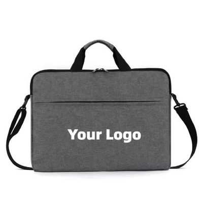 Customizado 13 14 15.6 17 polegadas Polyester durável Saco de manga de laptop Saco de mensageiro de laptop