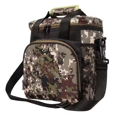 Saco de almoço isolado de escritório poliéster elegante fitness impermeável saco térmico refrigerador reutilizável