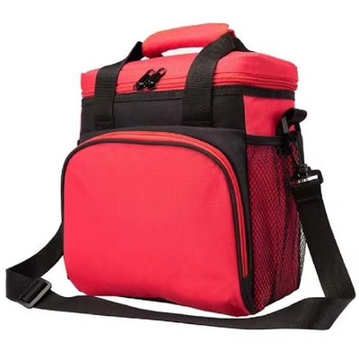 Saco de almoço isolado de escritório poliéster elegante fitness impermeável saco térmico refrigerador reutilizável