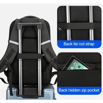 Moção Empresarial Saco portátil à prova d'água Multifuncional à medida Mochila de viagem ao ar livre Com USB