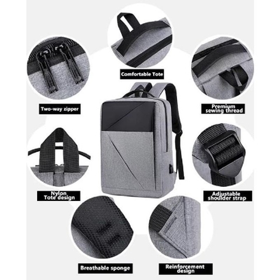 Bolsas de notas escolares personalizadas para o exterior Mochila de grande capacidade Bolsa de laptop masculina Mochila para aluno