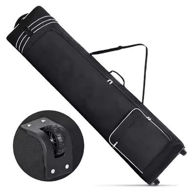 Saco de viagem de snowboard de almofada à prova d'água Saco de snowboard dobrável com rodas