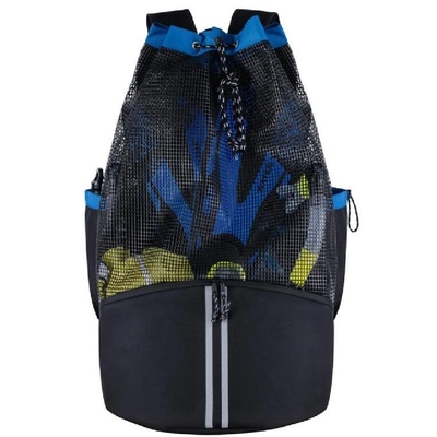 Saco de natação de praia de malha Saco de mergulho Mochila para snorkeling Equipamento e equipamento