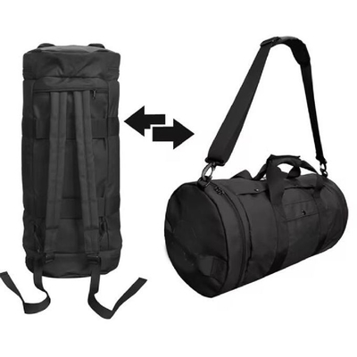 Mochila impermeável de 50 litros com compartimento para sapatos
