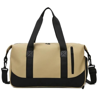 Saco de ginástica de grande capacidade Separação seca e molhada Sacos de viagem com compartimento de sapatos