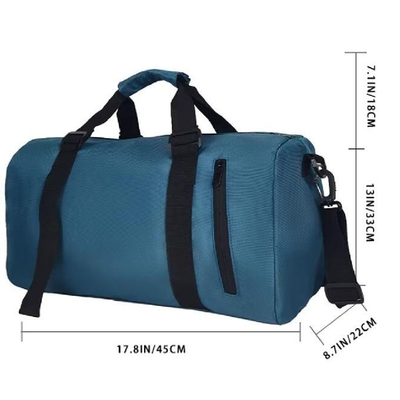 Saco de ginástica esportiva personalizado Saco de fitness leve Saco de ioga à prova d'água Saco de ioga com bolso seco e úmido e compartimento de sapatos