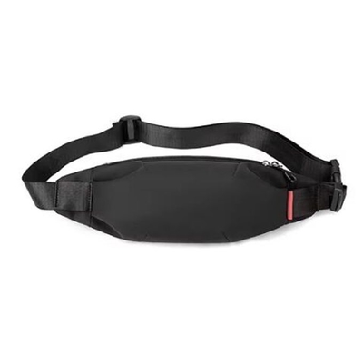 Unisex Saco de cintura de nylon leve Crossbody Peito à prova d'água Viagem Fanny Pack portátil