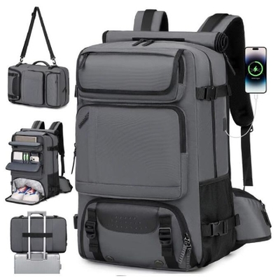 45l Saco de plástico Esportes ao ar livre Bagagem grande Mochila de viagem