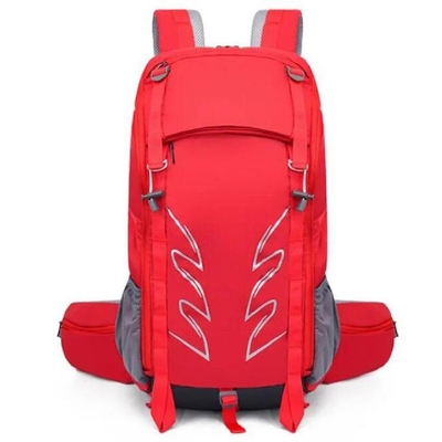Bolsa de 50 litros personalizada para caminhadas, desportos, viagens, resistente a água e respirável