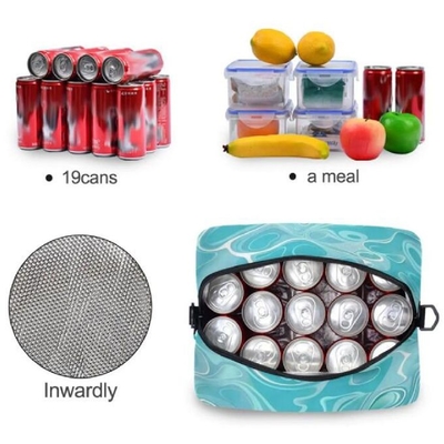 Customize crianças ao ar livre refrigerador térmico comida carregável Tote Saco de almoço isolado