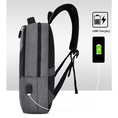 Mochila impermeável personalizada Mochila portátil com USB