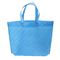 Cor cor-de-rosa azul que dobra sacos de mantimento amigáveis não tecidos de Eco dos sacos reusáveis