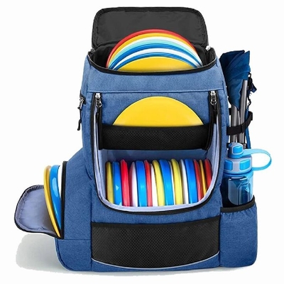 Mochila de golfe de disco de grande capacidade para esportes ao ar livre estilo exclusivo resistente à água